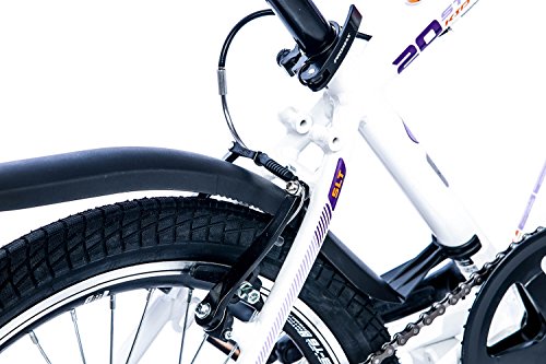 Leader MTB Street 20 Zoll MTB/Kinderrad Weiß/Lila (2016) - 3