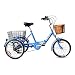 Produktbild Jorvik 20 Dutch Style Aluminium Folding Tricycle TRAVEL Trike (Blue)