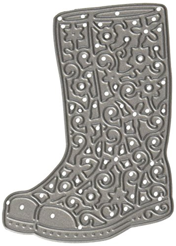 Create and Craft Metal Tattered Lace Die-Festival Wellies