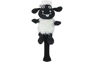 ‎SCOTT EDWARD Scott Edward bedeckt Fahrer Tierförmige Golfschläger Kopfbedeckung, weiches Gewebe, Soft Touch