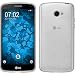 Produktbild PhoneNatic Case für LG K5 Hülle Silikon Crystal Clear transparent + 2 Schutzfolien