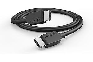 Anker 8K@60Hz HDMI Kabel, 90cm lang, Ultra HD 4K@120Hz auf HDMI Kabel, 48 Gbit/s zertifiziertes schnelles robustes Kabel mit HDMI 2.1 und HDR, Kompatibel mit PlayStation 5, Xbox, Samsung TV, und mehr