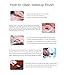 Qivange Makeup Brushes, Premium Synthetic Kabuki Make-up Brush Set Foundation Eyeshadow Blush Concealer Powder Brush Kit + Pouch ( 10pcs, Black with Rose Gold)