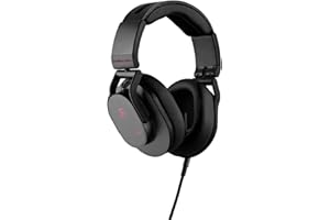 Austrian Audio Hi-X60 Kopfhörer, ohrumschließende Headphones (hoher Komfort durch spezielle Memory-Foam Ohrpolster, für Mixing, Mastering und Recording geeignet, 3,5 mm Klinkenanschluss), Schwarz