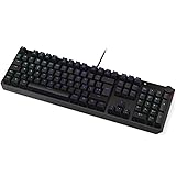 ENDORFY Thock IT Red, interruttori lineari Kailh Red, tastiera meccanica full size, layout italiano, keycaps in ABS, manopola