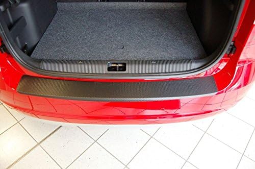 Snudertech Rear Bumper Protector - Carbon-Style-Foil - BLACK