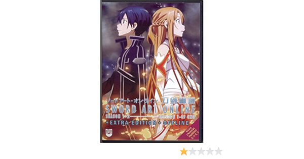 Sword Art Online Seasons 1 2 Episodes 1 49 End Amazon Co Uk Dvd Blu Ray