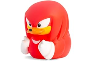Numskull Tubbz Sonic - Pato de baño Coleccionable, Figura Knuckles, Figura Coleccionable The Hedgehog, Producto con Licencia Oficial 5056280416364
