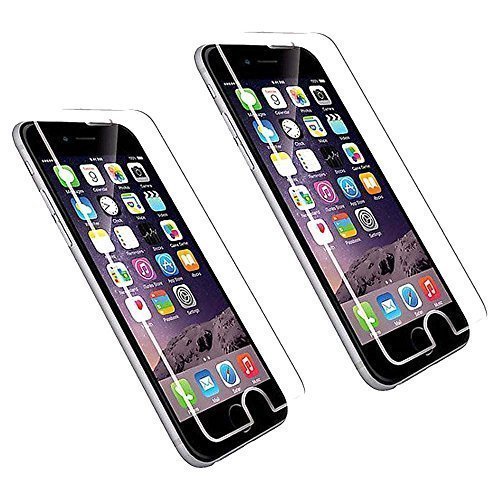 2X Echt Glas Displayschutzfolie Panzerglas Folie für iPhone 6 plus Iphone 6S plus 5.5" (2 er Pack)