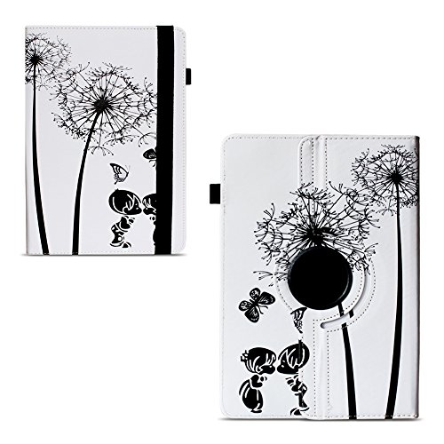 Vodafone Tab Prime 6 / 7 robuste Tablet-Schutz-Hülle aus hochwertigem Kunstleder Tasche mit Standfunktion 360° drehbar Universal-Cover-Case kombiniert Schutz und Design von UC-Express®, Farben:Motiv 7 - 4