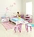 HelloHome Butterflies & Flowers Patchwork Kids' Storage Unit