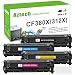 Produktbild Aztech 4 Pack Kompatibel für HP 312A CF380X CF380A CF381A CF382A CF383A Toner für HP Color Laserjet Pro MFP M476dw M476dn M476nw