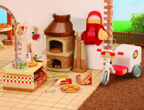 Imagen 1 de Sylvanian Families 2788  - Horno-pizzeria de juguete [Importado de Alemania]