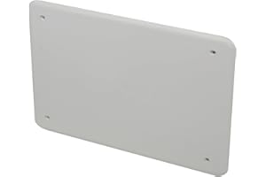 A2ZWORLD 1 pieza de tapa para caja de derivación, tamaño 160x130mm, repuesto para caja empotrable, protección y cobertura de instalaciones eléctricas