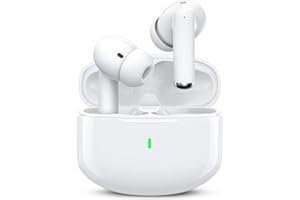 Cuffie Bluetooth, Auricolari wireless Bluetooth 5.3 In Ear, 48 Ore Cuffie Wireless Stereo HiFi con 4 ENC Cancellazione Rumore Mic, IP7 Impermeabili Cuffiette Senza Fili per Galaxy iOS Android