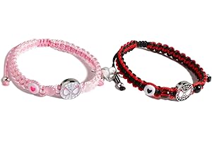 GAUEIOUR Braided Spiderman Friendship Couple Bracelets Suit,Love Matching Bracelet,Spider Man Pendant Bracelet Adjustable To Soulmate Friend