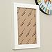 Produktbild Bluelover 16 Zoll hängenden Bild Rahmen Holz Foto Frame Foto Wand Home Decor Anhänger Wandtyp Rahmen - weiß