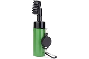 EZ BUYS UK Premium Golf Brush Cleaning Brush Golf Club Brush With Built In Water Spray and magnetic bag hook