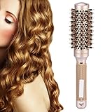 Adecuados para todos: Los materiales naturales, el cepillo a través de las cerdas suaves es particularmente suave en el cabello y el cuero cabelludo. El cepillo se debe utilizar para el cuidado óptimo para el cabello