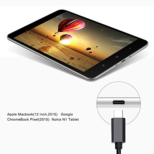 Adattatore da USB-C a HDMI, Lidlife 1080P USB 3.1 Tipo C (compatibile con USB-C e Thunderbolt 3 porte) a HDMI Supporta adattatore HDTV HHD da 4 kHz Cavo da 1,8 m con custodia in alluminio per nuovo MacBook Google Chromebook Pixel