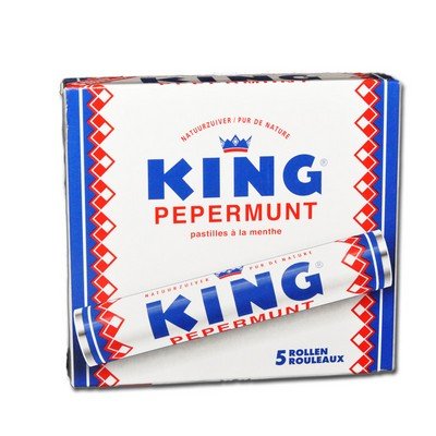 Preisvergleich Produktbild King pepermunt - Pfefferminze - 5 rollen a 44g