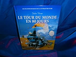 jaquette livre Le tour du monde en 80 jours