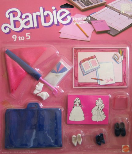 Preisvergleich Produktbild Barbie Fashion Finishing Touches 9 to 5 1985 by Mattel
