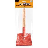 Eltos Mini Bah&ccedil;e K&uuml;reği, Renkli, Metal Başlıklı, Ahşap Saplı, Hafif, Dayanıklı, &Ccedil;ok Ama&ccedil;lı K&uuml;rek, Saksı Toprağı Taşıma, Hobi 
