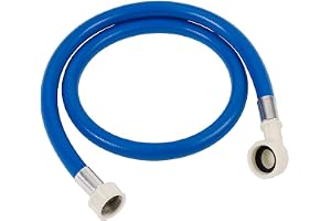 JD Brands Universal Washing Machine and Dishwasher Cold Water Inlet Hose [1.5m / 2.5m / 3.5m] | Cold Fill Feed Pipe with 3/4 