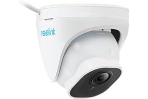 Reolink 4K PoE CCTV Surveillance Outdoor Camera with Human/Vehicle Detection, IP66 Waterproof Smart Motion Alert Audio Recording Time Lapse, RLC-820A