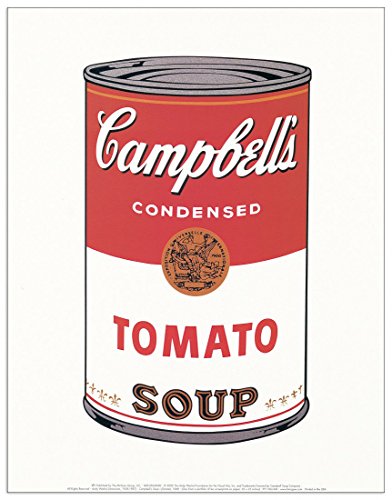 Andy Warhol,Pop-Art,Gemälde,Cambell Soup,Tomaten,Bild