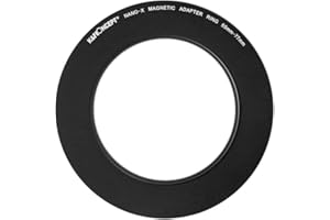 K&F Concept Step up Ring 55-77mm Magnétique bagues d'adaptation Uniquement Compatible avec Filtre Magnétique de K&F