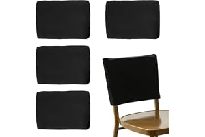 Sutowe 4-pack huvudkuddsöverdrag Elastisk polyester ryggstödsskydd Stol ryggskydd Dammtät ryggskydd Stretch Avtagbart univers