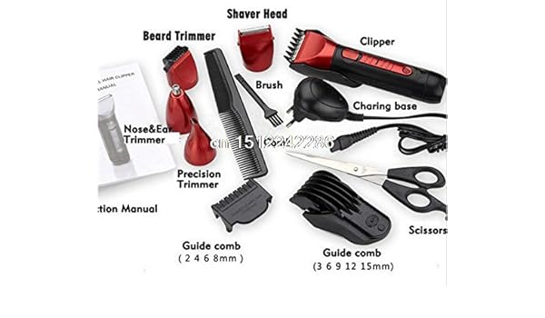 5in1 Jm 8058 Full Body Men Trimmer Hair Clipper Trimer Electric