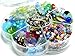 Produktbild Glasperlen Schmuck Bastel Box Konvolut ca. 1200 bunte Perlen