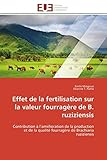 Image de Effet de la Fertilisation Sur la Valeur Fourragere de B. Ruziziensis