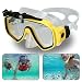Produktbild XCSOURCE® Gerätetauchen Taucherbrille Schwimmbrille Gesichtsmaske Schnorchel für GoPro Hero 2 3 3+ 4 OS256