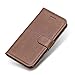 Price comparison product image Galaxy J7 2015 Case, The Grafu® Shockproof Leather Wallet Flip Case [Credit Card Slot] [Stand Function] Anti-Scratches Cover for Samsung Galaxy J7 2015, Brown