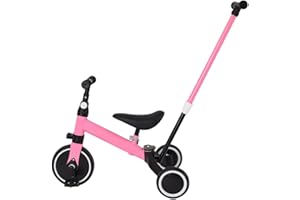 LANTUS Draisienne Vélo pour Enfant à partir de 1 an, Jouet avec 4 Roues pour Vélo bébé de 12 à 36 Mois, Premier vélo sans pédales pour garçons et Filles comme Cadeau d'anniversaire