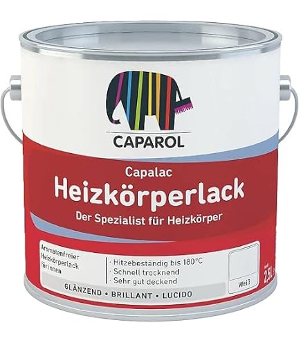 Caparol Capacryl PU-Satin Weiß 2,5L- Profiqualität im Kanton Aargau