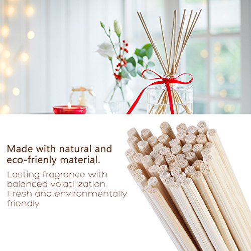 ROSENICE 50 Stück Rattanstäbchen Rattan Reed Diffuser Reisig - 4