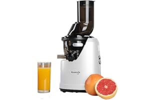 Kuvings Juicer | B1700 | Whole Slow Juicer | Cold Press Juice Machine | Juicer | Slow Juicer | Vegetables and Fruits | Quick and Easy Cleaning | Quiet Engine | White