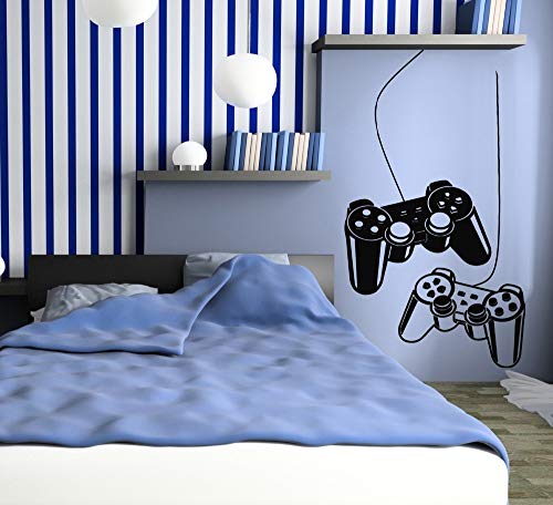 Preisvergleich Produktbild Shentop Wandtattoos Für Gaming Gamer Spielzimmer Vinyl Wandaufkleber Aufkleber Wohnkultur Schlafzimmer Abnehmbare Wallpape 42 * 65 cm