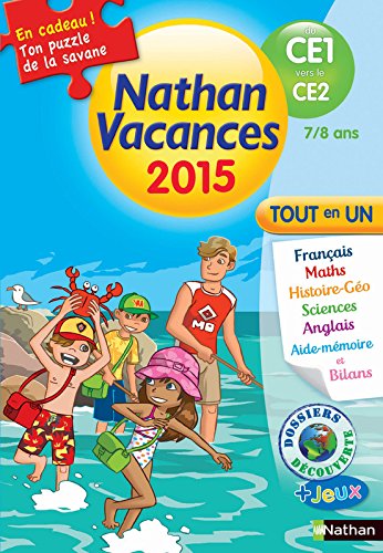 Download Cahier de vacances - CE1 - CE2 7 - 8 ans