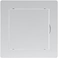 Vent Systems 4 x 4 Inch / 100 x 100 mm Access Panel - Easy Doors ABS Plastic for Drywall, Wall and Ceiling Electrical Plumbing Service Door Cover