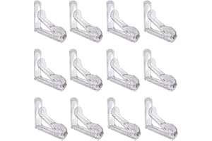 Csirnto Ferma Tovaglia per Esterno 20 Pezzi Fermatovaglia da Tavola in Plastica Trasparente con Molla per Tavoli Fino a 4,5 cm Clip per Tavoli Esterni Terrazzo