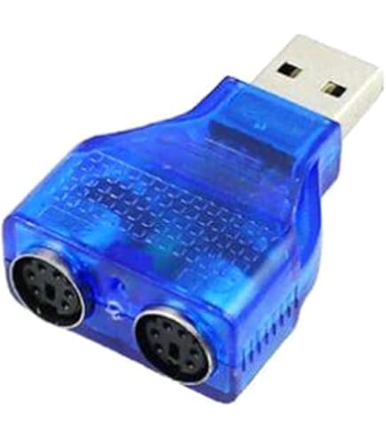Alimentatore 24 V Din Adattatore PS/2 A DB9 Seriale | Confezione Da 2 | Per Mouse Vecchi O Hardware Industriale Robot Dx
