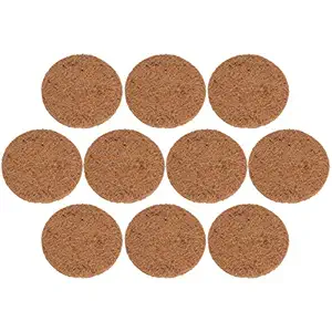 Cabilock 10pcs Bird Nesting Pads Mat Natural Fiber Parrots Breeding Egg Pad Nests Bird Eggs Mat Warm Hut Material for Bird Pigeon and Chicken