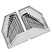 Produktbild MagiDeal 30 Stück Winkelschlüsselsatz Innensechskant-Schlüssel Hex Key Schlüssel