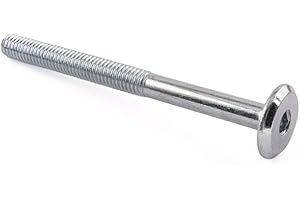 SD PRODUCTS Möbel-Anschluss Schrauben, verzinkt, M6 x 70 mm, 50 Stück